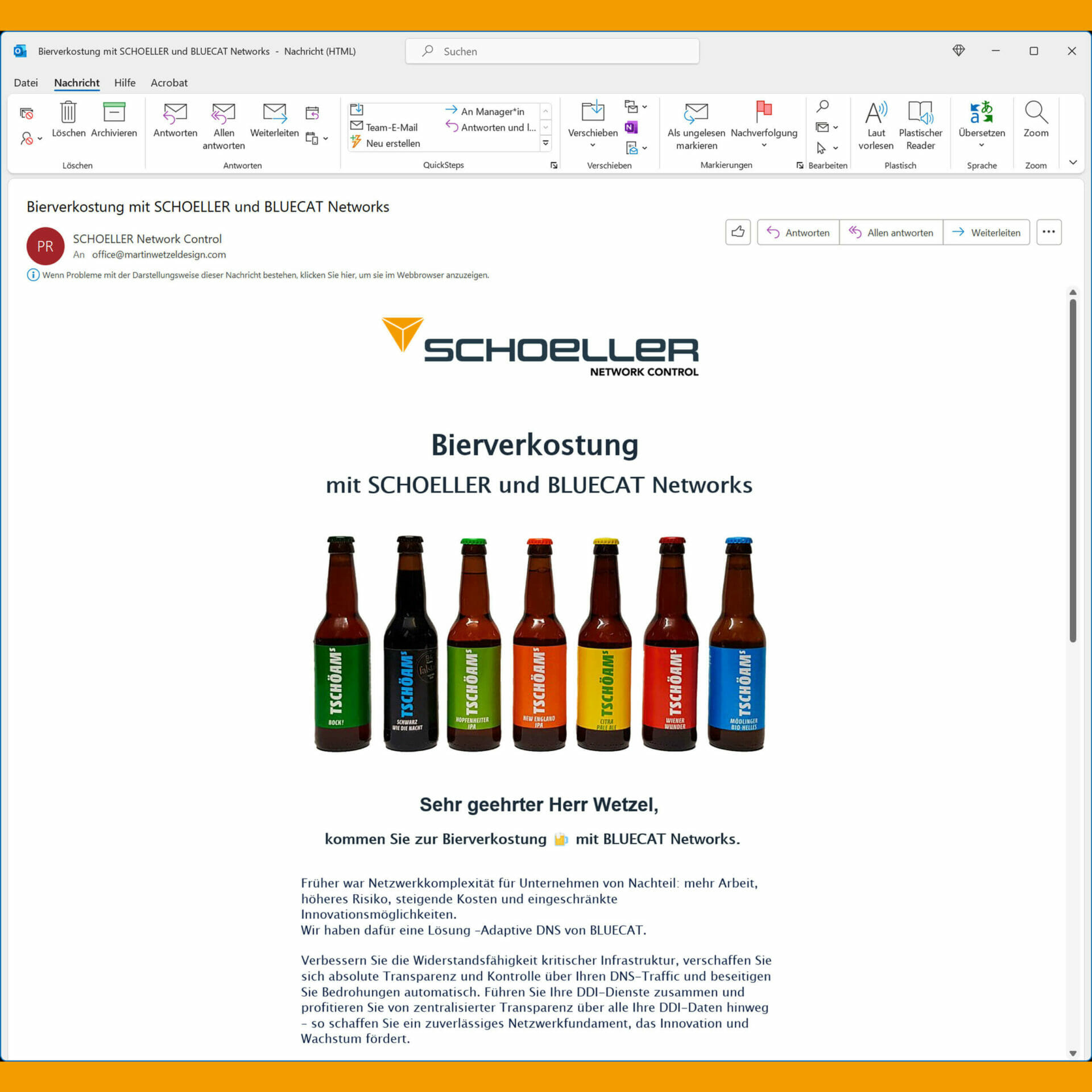 E-Mail-Kampagnen-Newsletter Schoeller GmbH