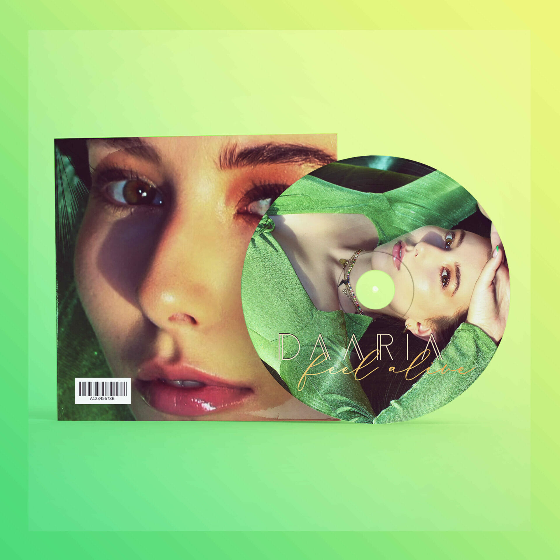 Daaria CD-Cover Feel alive