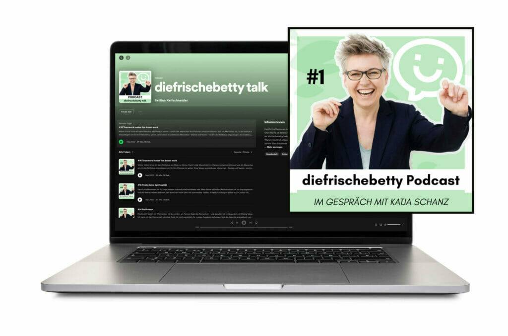 Die Frischebetty Spotify Podcast-Covergestaltung
