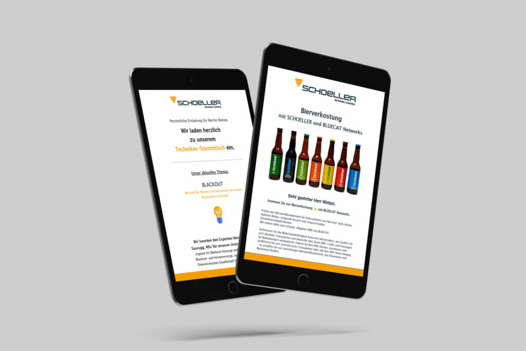 E-Mail-Newslettergestaltung - Schöller GmbH