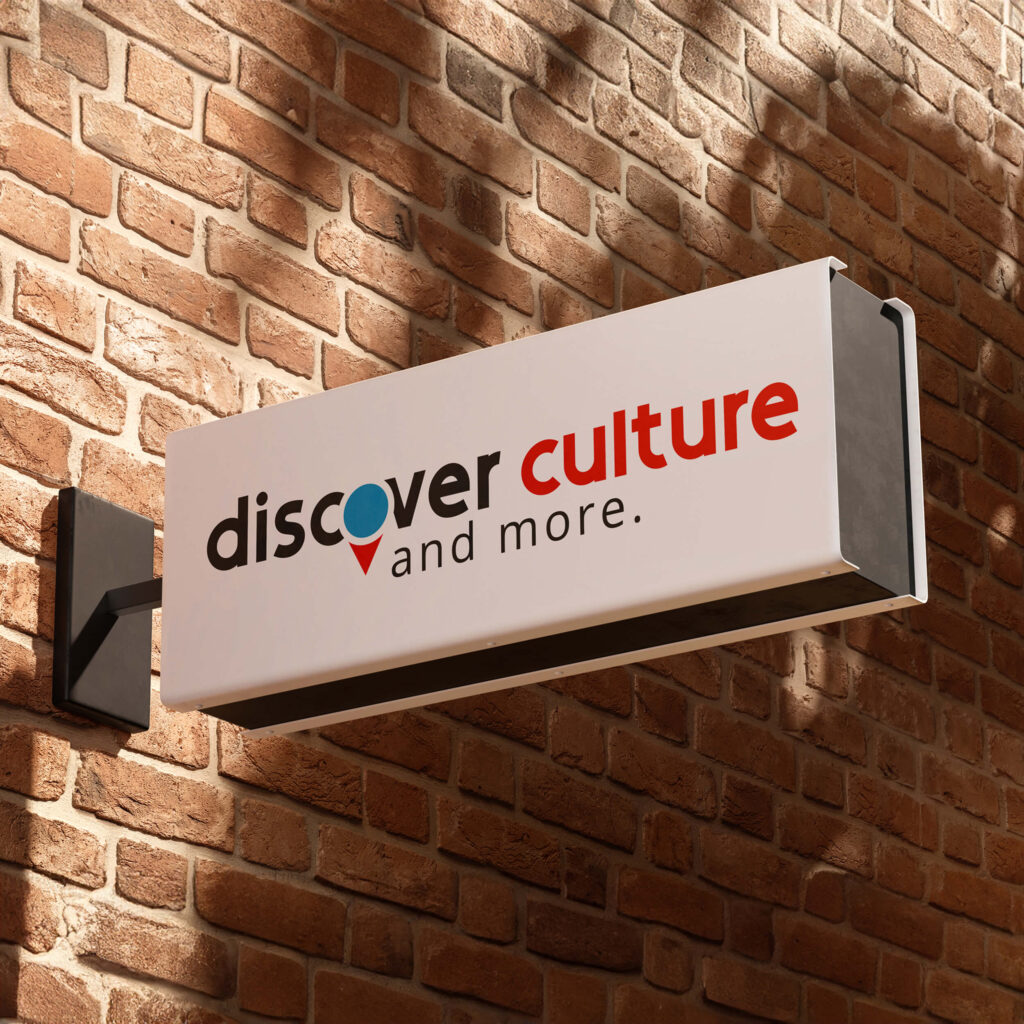 Discover Culture - Firmenbeschilderung