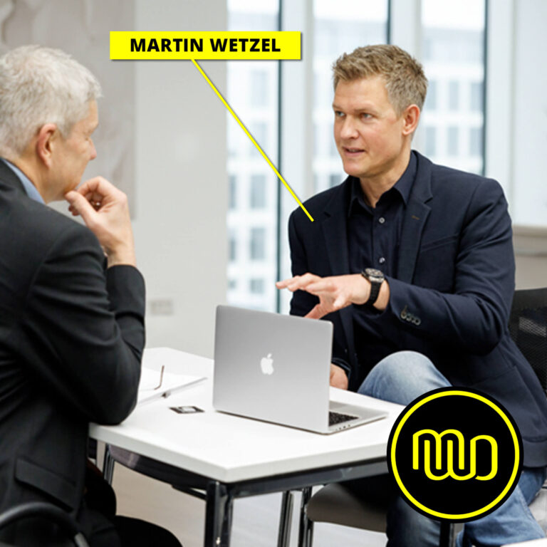Grafikdesign- und Webdesign-Beratung bei Martin Wetzel Design in Wien