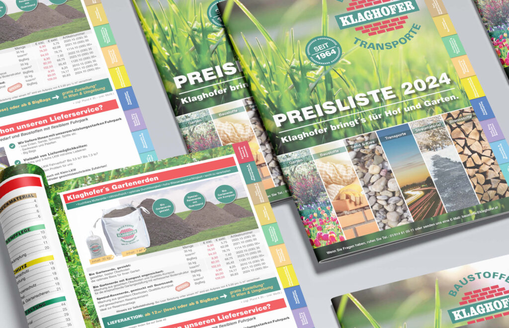 Preisliste 2024 - Klaghofer GmbH